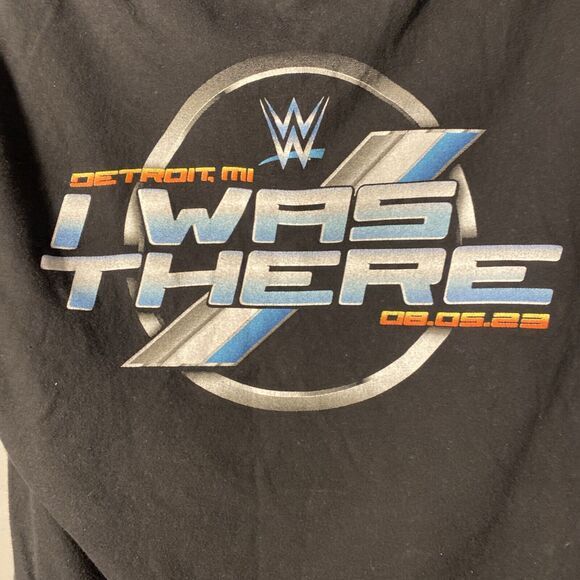 WWE SummerSlam 2022 Men's Detroit Merch Medium T-Shirt Wresting - Picture 4 of 6
